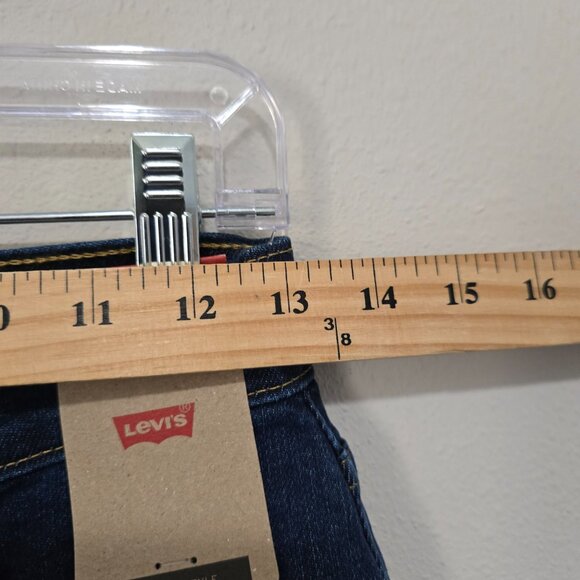 NWT Levi's Wide Leg High Rise Jeans Retro Dark Wash Size 26 - Picture 6 of 8